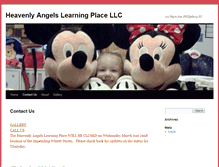 Tablet Screenshot of heavenlyangelslc.com